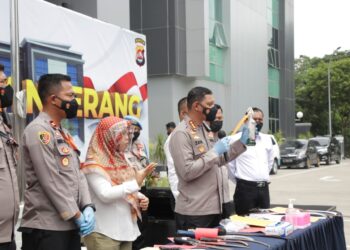 polresta tangerang ringkus 18 orang brandal