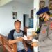 Cegah Penyebaran Covid-19, Personel Ditpolairud Polda Banten Bagikan Masker