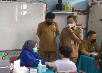 Kelurahan Rengas Ciputat Timur Sudah Jalani Vaksinasi 80%