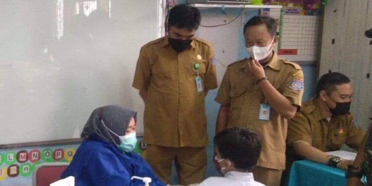 Kelurahan Rengas Ciputat Timur Sudah Jalani Vaksinasi 80%