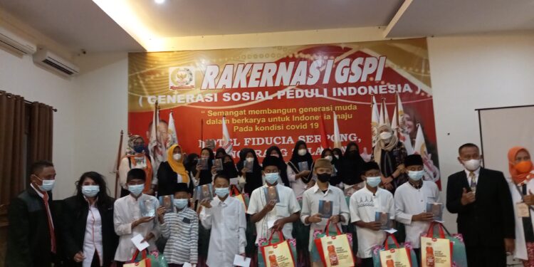 Gelar Rakernas 1 di Tangsel,GSPI Dorong Gerakan Kepedulian Sosial