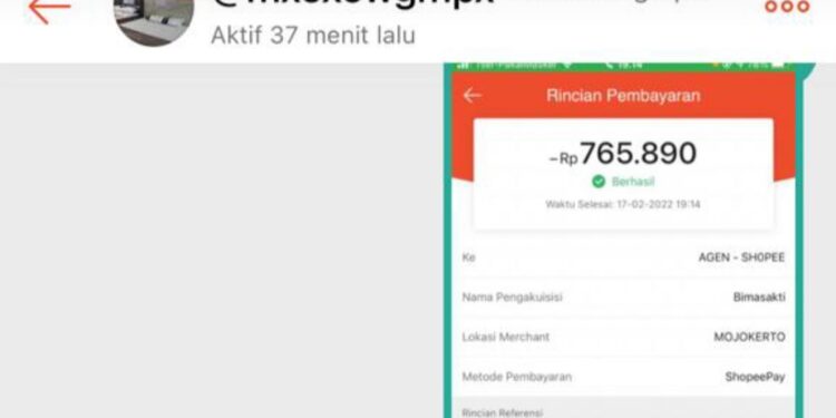 Hati-hati! Modus Penipuan Membayar ShopeePay dengan Scan Barcode Garansi yang Dikirim lewat WhatsApp
