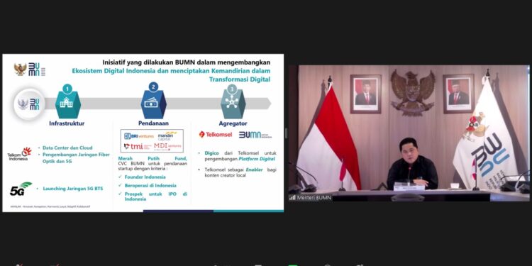 Menteri BUMN: Soal Disrupsi, Indonesia Harus Punya Ekosistem dan Roapmap Sendiri