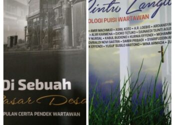 Pintu Langit dan Di Sebuah Pasar Desa, antologi puisi dan Cerpen HPN 2022