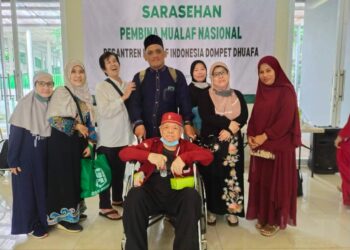 Ust. Syarif Tanujaya, SH Ketua HBMI Himpunan Bina Muallaf Indonesia meninggal dunia.