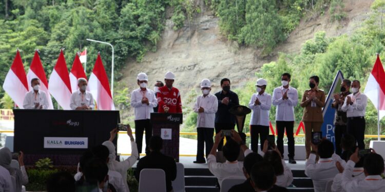 diresmikan presiden jokowi, ini profil plta poso pembangkit ebt terbesar di indonesia