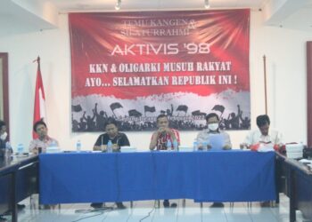 ratusan pentolan aktivis 98 gelar pertemuan