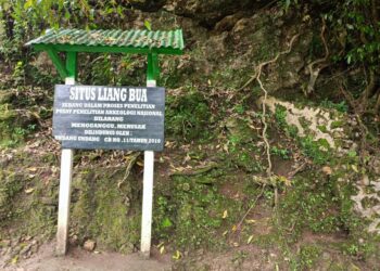 tim jkw-pwi kunjungi situs aerkeologi