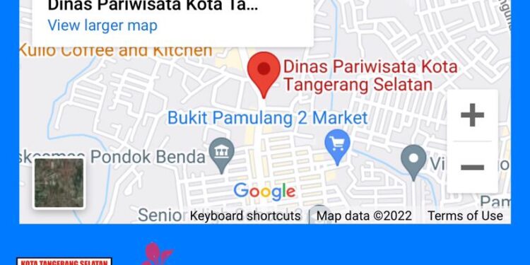 Tujuan Wisata di Kota Tangsel Tidak ada Info Di Website Dispar