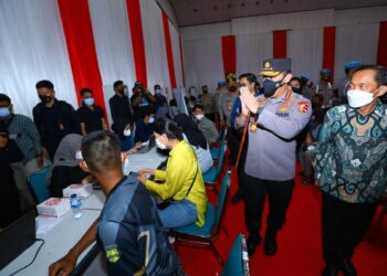 Kapolri Kejar Target Vaksin Booster Agar Warga Miliki Kekebalan Jalani Aktivitas Ramadan