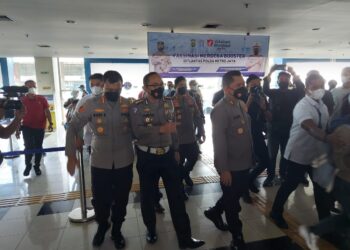 Kapolda Metro Jaya : Bergerak Lebih Awal Buka Gerai Vaksinasi di Terminal Pulo Gebang