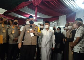 Kapolda Metro Jaya : Tidak Perlu Repot Cari Vaksin, Keluar Masjid Langsung Suntik