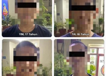 Diduga Hendak Perang Sarung 4 Remaja Diamankan di Pondok Aren