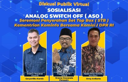 Sosialisasi Analog Switch Off bersama Kresna Dewanata Phrosakh