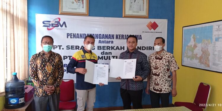 Membangun UMKM Tangguh Berkelanjutan, PT. Hafri Multi Mandiri Bersinergi dengan PT. Serang Berkah Mandiri