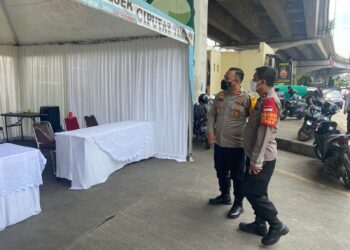 Wakapolres Tangsel Cek Kesiapan Pospam OPS Ketupat Jaya 2022