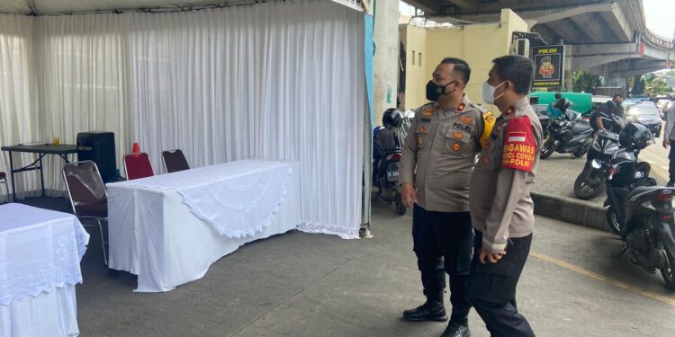 Wakapolres Tangsel Cek Kesiapan Pospam OPS Ketupat Jaya 2022