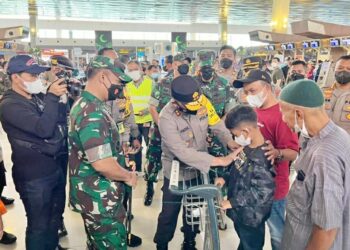 Kapolda Metro Jaya: Untuk Kenyamanan Pemudik Polri Bentuk Pos Pelayanan, Pengamanan dan Pos Terpadu di Bandara Soetta