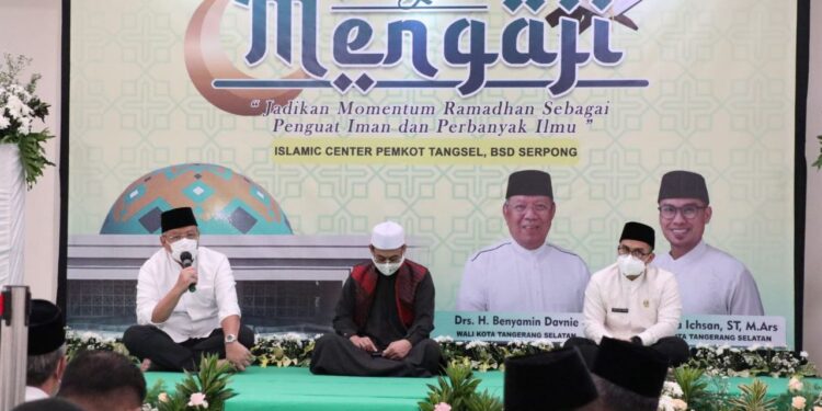 Sambut Bulan Ramadan, Pemkot Gelar Tangsel Mengaji