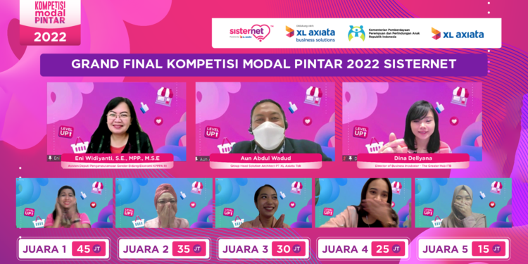 XL Axiata Kembali Gelar “Kompetisi Modal Pintar Sisternet 2022” Berhadiah Total 150 Juta Rupiah