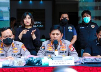 Polres Jaksel Ungkap Kasus Percobaan Pembegalan oleh 9 Tersangka, 3 Diantaranya Anak di Bawah umur
