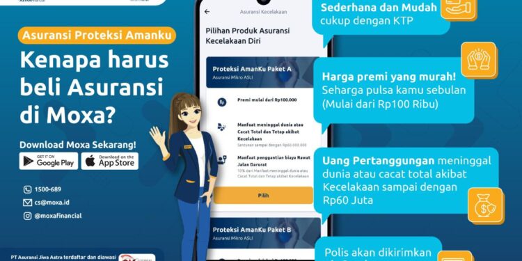 Astra Life Konsisten Kembangkan Kemitraan Digital,Gandeng Moxa Luncurkan Asuransi Mikro ASLI Proteksi AmanKu