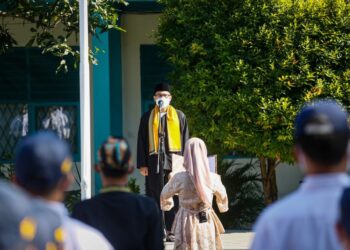 Wakil Wali Kota Tangsel Pimpin Upacara Peringatan Hardiknas