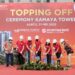 Sinar Mas Land Gelar Topping Off Tower Kamaya di Apartemen Akasa Pure Living BSD City