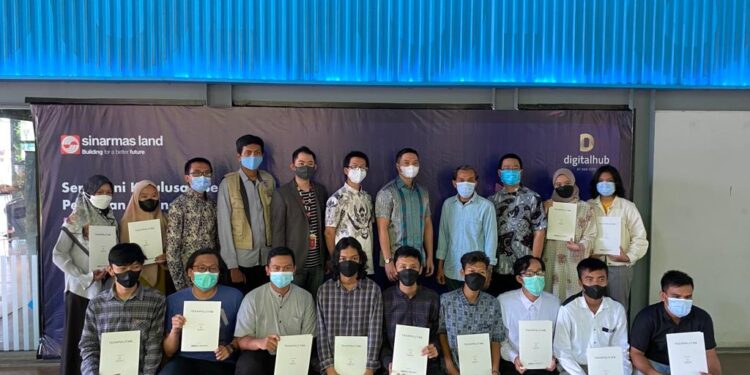 Puluhan Penerima Beasiswa Pendidikan Pelatihan Coding Digital Hub Lulus dari Techpolitan BSD City