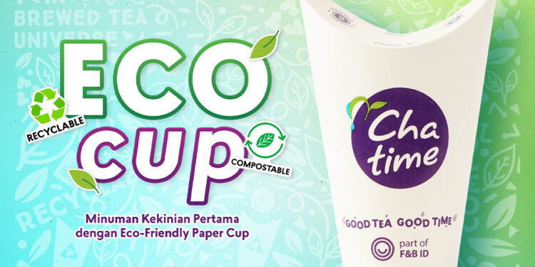 Chatime Luncurkan Cup Ramah Lingkungan Untuk Melanjutkan Komitmen Chatime CommuniTEA