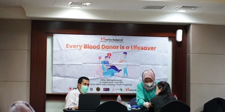 Di Hari Donor Darah Sedunia, Swiss-Belhotel Serpong Sukses Kumpulkan 25 Kantong Darah