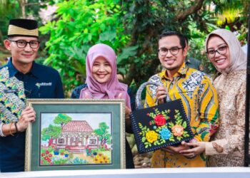 Sandiaga Uno Apresiasi UKM Kriya Tangsel