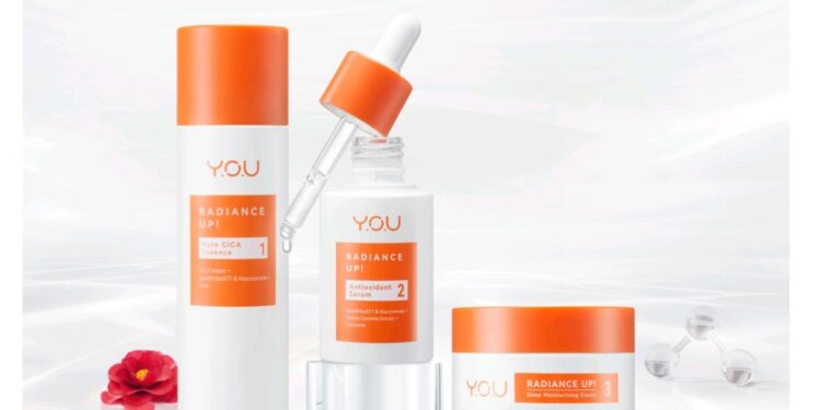 Hadirkan Formula Terbaik Pencerah Wajah, Y.O.U Beauty Rilis Rangkaian Radiance Up! Gaet Kim Soo Hyun