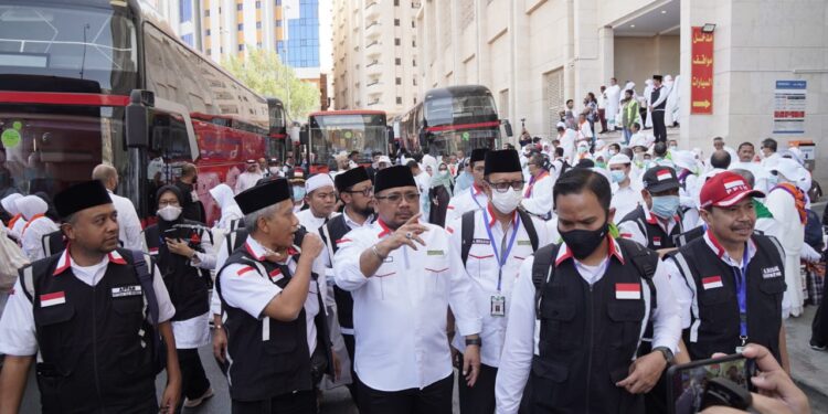 Gus Men Pastikan Seluruh Jemaah Berangkat ke Arafah
