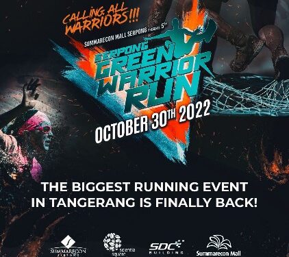 Calling All Warriors! Serpong Green Warrior Run Kembali Hadir pada 30 Oktober 2022