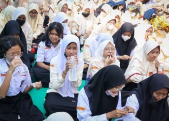 Sepuluh Ribu Remaja Putri di Tangsel Ikut Gerakan Minum Tablet Tambah Darah