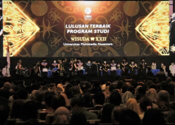 Wisuda XXII 2022, UMN Luluskan 653 Mahasiswa