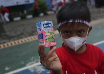 Kampanye #AyoMinumBuah Hadir di Tengah Ratusan Siswa Sekolah Dasar untuk Tanamkan Pentingnya Mengonsumsi Buah