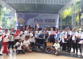 Kementerian PUPR Gandeng Sinar Mas Land Gelar Fun Ride Hapernas