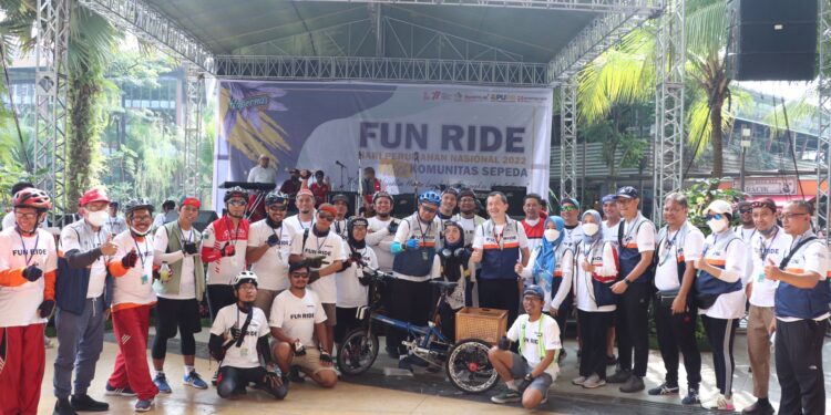 Kementerian PUPR Gandeng Sinar Mas Land Gelar Fun Ride Hapernas