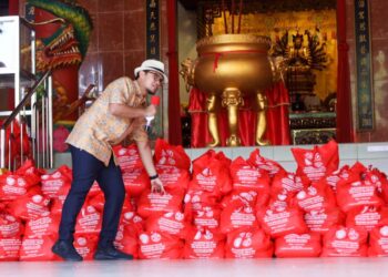 1000 Paket Baksos Dibagikan, Pilar Apresiasi FKUB dan Vihara Kwan In Thang
