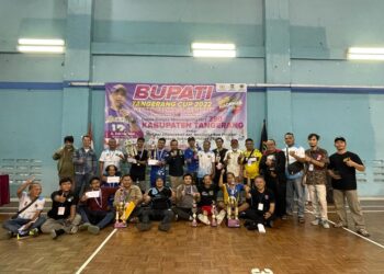 PWI Tangsel Raih Tiga Piala Diajang Bupati Cup