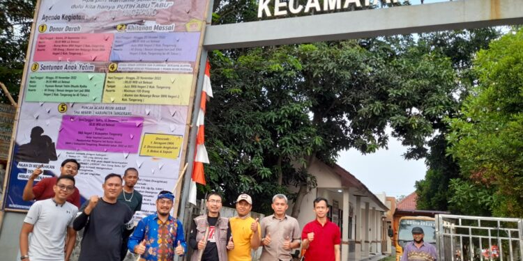 Sosialisasikan Reuni Akbar Alumni SMAN 2 Kabupaten Tangerang, Panitia Pasang Baleho Besar di 5 Lokasi