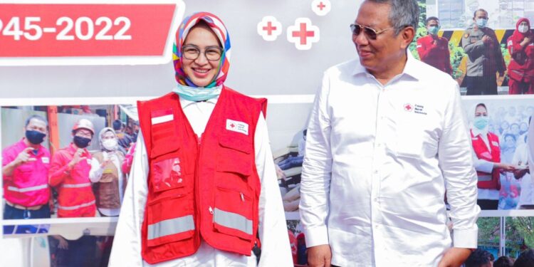Hadiri HUT PMI, Benyamin: PMI Sangat Berjasa untuk Kemanusiaan