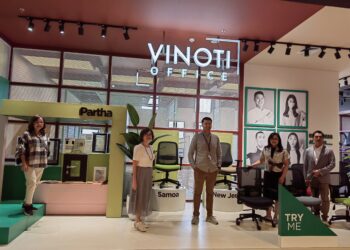 Dukung Kampanye Peningkatan Penggunaan Produksi Dalam Negeri (P3DN), VINOTI Office Hadir dengan Partisi dan Kursi Kantor Lokal Terbaru