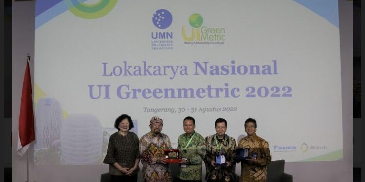 Fokus pada Konsep Keberlanjutan, UMN Laksanakan Lokakarya Nasional UI GreenMetric 2022