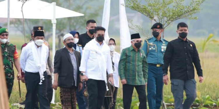 Wapres KH Ma’ruf Amin Meresmikan Agroeduwisata Guler Nature Farm