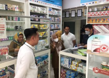 Waspada Kasus Gagal Ginjal Terhadap Anak, Satreskrim Polresta Serang Kota Lakukan Pengecekan Apotek