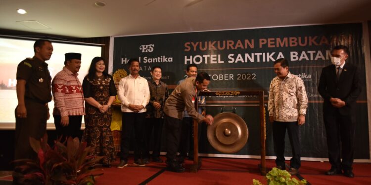 Resmi Dibuka Hotel Santika Batam Siap Layani Wisatawan
