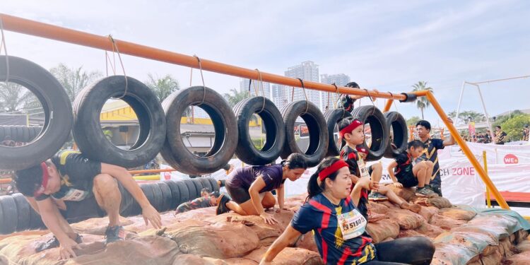 SMS Sukses Gelar Serpong Green Warrior Run 2022